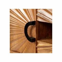 Meuble TV 2 portes 2 tiroirs Manguier | Solaris II