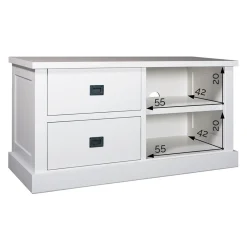 Meuble TV 2 tiroirs | Pin Chic