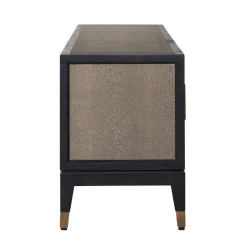 Meuble TV Bloomingville avec 4-portes shagreen