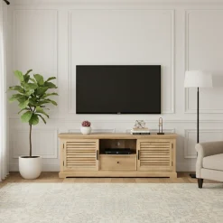 Meuble TV bois massif en manguier – Paran