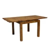 Petite table à manger carrée allonge 70 | Acacia Gordon