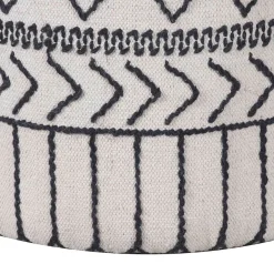 Pouf tribal 45 cm de haut