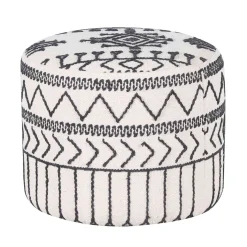 Pouf tribal 45 cm de haut