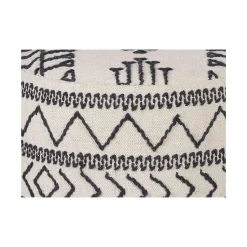 Pouf tribal 45 cm de haut