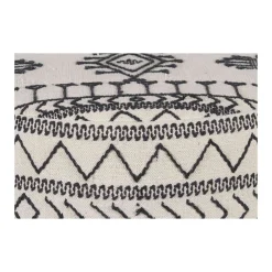 Pouf tribal rond 90 cm