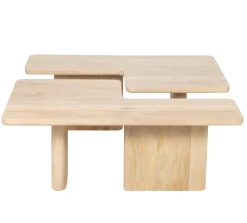 Set de 2 Table basse 110x70 cm | Ariel II