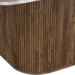 Table a manger plateau marbre 170x130 | Manguier Kfir III
