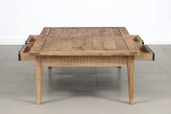 Table basse 4 tiroirs | Manguier Farm II