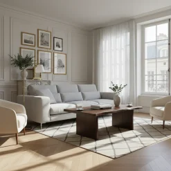 Table basse a bord naturel | Acacia Sansur