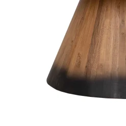 Table basse bois ronde 70 cm | Acacia Dimona