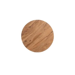 Table basse bois ronde 70 cm | Acacia Dimona