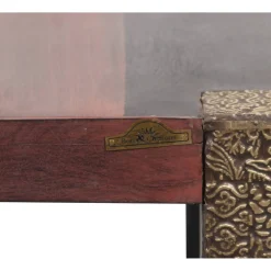 Table basse carrée 80 cm | Manguier Pushkar