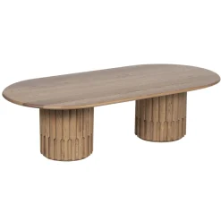 Table basse ovale | Chêne Dalta