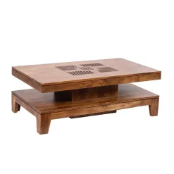 Table basse rectangulaire 140 cm | Acacia Kavish II