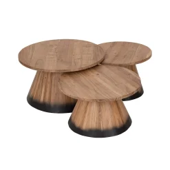 Table basse ronde 60 cm | Acacia Dimona