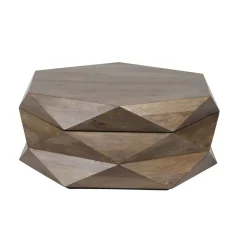 Table basse ronde avec rangement | Mango Mercana