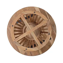 Table basse ronde bois massif | Acacia Kfir