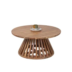 Table basse ronde bois massif | Acacia Kfir