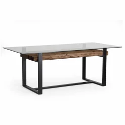 Table bois recyclé 200 cm | Bois recyclé Sufa