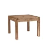 Table carrée 70x70 à rallonges