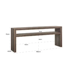 Table Classio (brossé or)