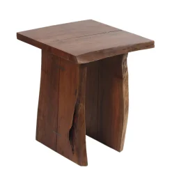 Table d'appoint a bord naturel | Acacia Sansur
