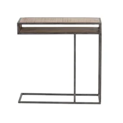 Table d'appoint en bois et métal | Mango Stockholm