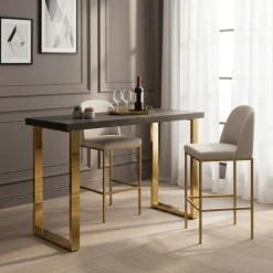 Table de bar Blackbone gold 160