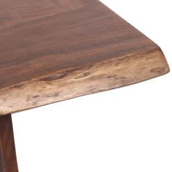 Table de repas a bord naturel | Acacia Sansur