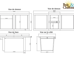 Table de repas extensible | Acacia Forest