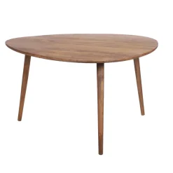 Table de repas losange en manguier massif