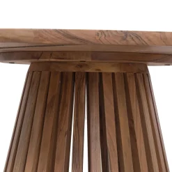Table de repas ronde bois massif | Acacia Kfir