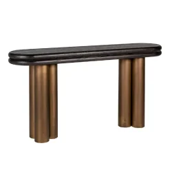 Table Macaron (noir rustic)