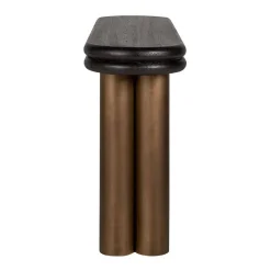 Table Macaron (noir rustic)
