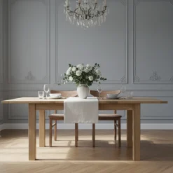 Table Repas Rect All. 132X81 | Acacia Urban