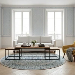Tables basses rectangulaires set de 3 manguier | Solaris II