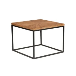 Tables basses rectangulaires set de 3 manguier | Solaris II