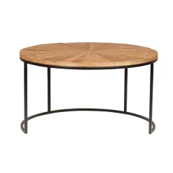 Tables basses rondes | Manguier Solaris