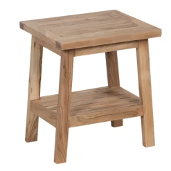 Tabouret avec etagere | Acacia Terra