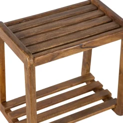 Tabouret avec étagères | Umar