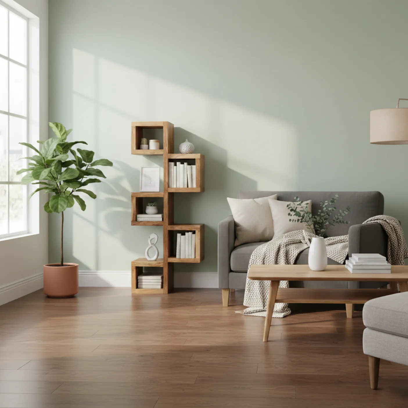 Étagère asymétrique | Acacia Greco III