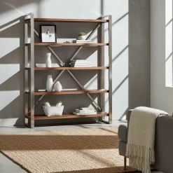 Étagère cross | Acacia Stainless III