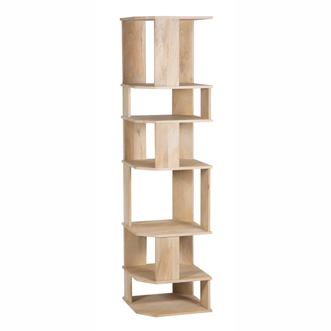 Étagère Destructuree Naturelle | Bois de manguier | Aranya