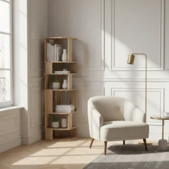 Étagère Destructuree Naturelle | Bois de manguier | Aranya