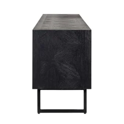 TV-dressoir Blax 2-kleppen 1-plank (noir)