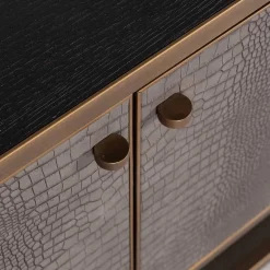 TV-dressoir Classio 4-deuren (brossé or)