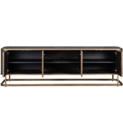 TV-dressoir Classio 4-deuren (brossé or)