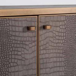 TV-dressoir Classio 4-deuren (brossé or)