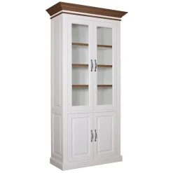 Vitine 2x2 portes "Chêne et Pin Romance"
