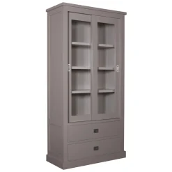 Vitrine 2 portes 2 tiroirs | Pin Chic